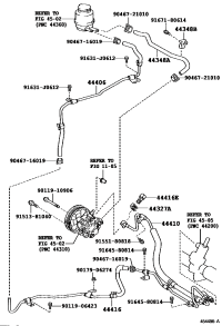 4434833250-HOSE, OIL RESERVOIR TO PUMP, NO.1