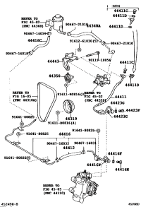4434836170-HOSE, OIL RESERVOIR TO PUMP, NO.1