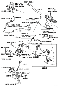 4434848080-HOSE, OIL RESERVOIR TO PUMP, NO.1