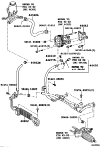 4434860400-HOSE, OIL RESERVOIR TO PUMP, NO.1