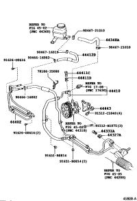 4434860350-HOSE, OIL RESERVOIR TO PUMP, NO.1