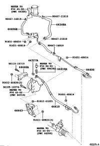 4434852010-HOSE, OIL RESERVOIR TO PUMP, NO.1