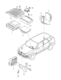0C8927750L-Control unit for 8th automatic transmission