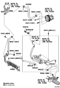 4440260050-COOLER SUB-ASSY, POWER STEERING OIL, NO.1