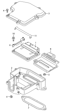 8D0907559B-CONTROL UNIT ASSY-TRANSFER