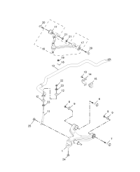 4450209004-Arm assy, lower control, front