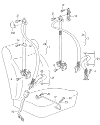1J4857706R-3-point s/belt w h o * * * * * *