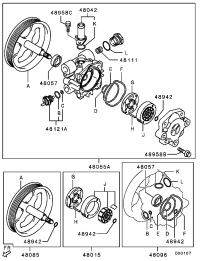 4450A107-OIL PUMP ASSY,P/S