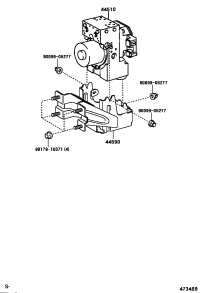 4451036050-ACTUATOR ASSY BRAKE