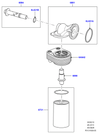 4137784-CARTRIDGE,OIL FILTER