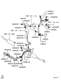 4455A239-HOSE,P/S OIL PUMP SUCTI