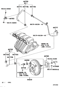4461006364-BOOSTER ASSY, BRAKE