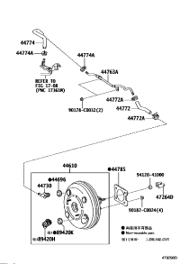 4461002C20-BOOSTER ASSY-BRAKE