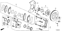 44300TVEH51-BRG ASSY,FR HUB