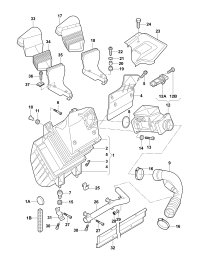 3BD129607A-AIR CLEANER