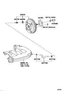 446100N050-BOOSTER ASSY, BRAKE