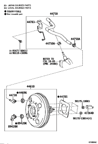 446100N070-BOOSTER ASSY, BRAKE