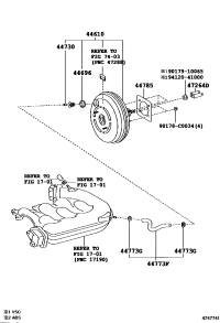 446100P011-BOOSTER ASSY, BRAKE