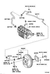 446100E052-BOOSTER ASSY, BRAKE