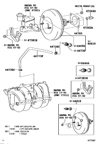 446100K210-BOOSTER ASSY, BRAKE