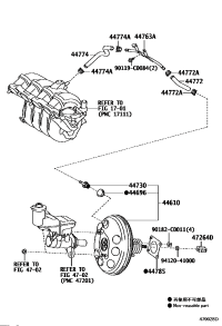 447740D100-HOSE, UNION TO