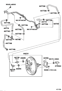 4461008080-BOOSTER ASSY, BRAKE