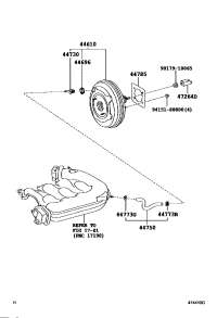 4461030A30-BOOSTER ASSY, BRAKE