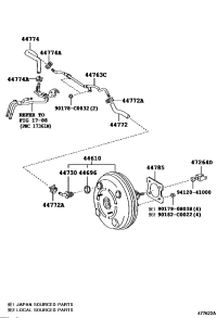 446100F050-BOOSTER ASSY, BRAKE