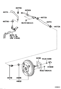 446100R080-BOOSTER ASSY, BRAKE