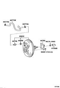 4461008071-BOOSTER ASSY, BRAKE