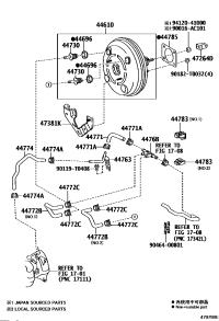 446100K560-BOOSTER ASSY-BRAKE