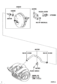 446100D050-BOOSTER ASSY, BRAKE