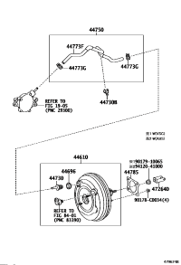4475006340-Hose assy-vacuum