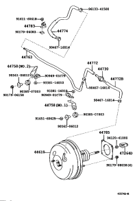 4461033710-BOOSTER ASSY, BRAKE