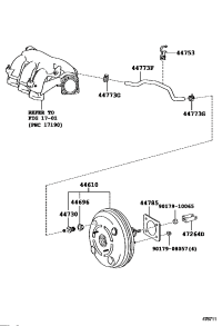 4461048331-BOOSTER ASSY, BRAKE