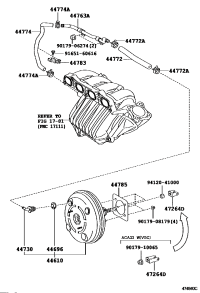 4461042320-BOOSTER ASSY, BRAKE