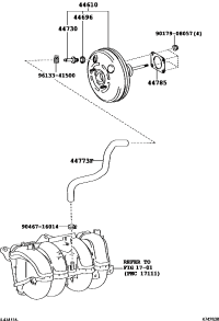 446106A182-BOOSTER ASSY, BRAKE