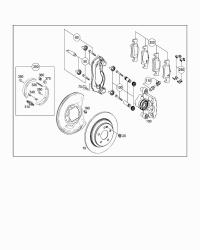 4474230012-BRAKE DISC FRT-C(W203)