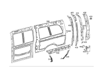 4476361116-REINF ASSY-RAD CORE UPR