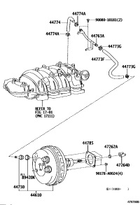 446100C111-BOOSTER ASSY, BRAKE