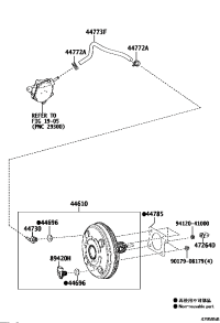 4461078040-BOOSTER ASSY-BRAKE