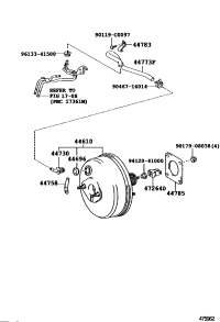 4477302190-HOSE, UNION TO CHECK VALVE