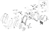 0019100400-Frame assy-seat back
