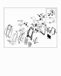 4489701300-Headrest assy