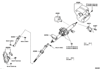 450200P020-BRACKET ASSY, STEERING COLUMN UPPER W/SWITCH