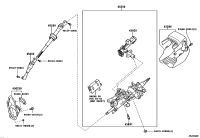 450200N010-BRACKET ASSY, STEERING COLUMN UPPER W/SWITCH