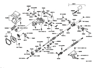 4502560080-COVER SUB-ASSY, STEERING COLUMN HOLE, NO.1