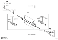 4504629515-END SUB-ASSY TIE ROD RH