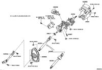 4528760501E0-COVER, STEERING COLUMN, LWR
