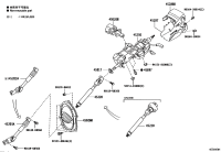 4528660530C0-COVER, STEERING COLUMN, UPR